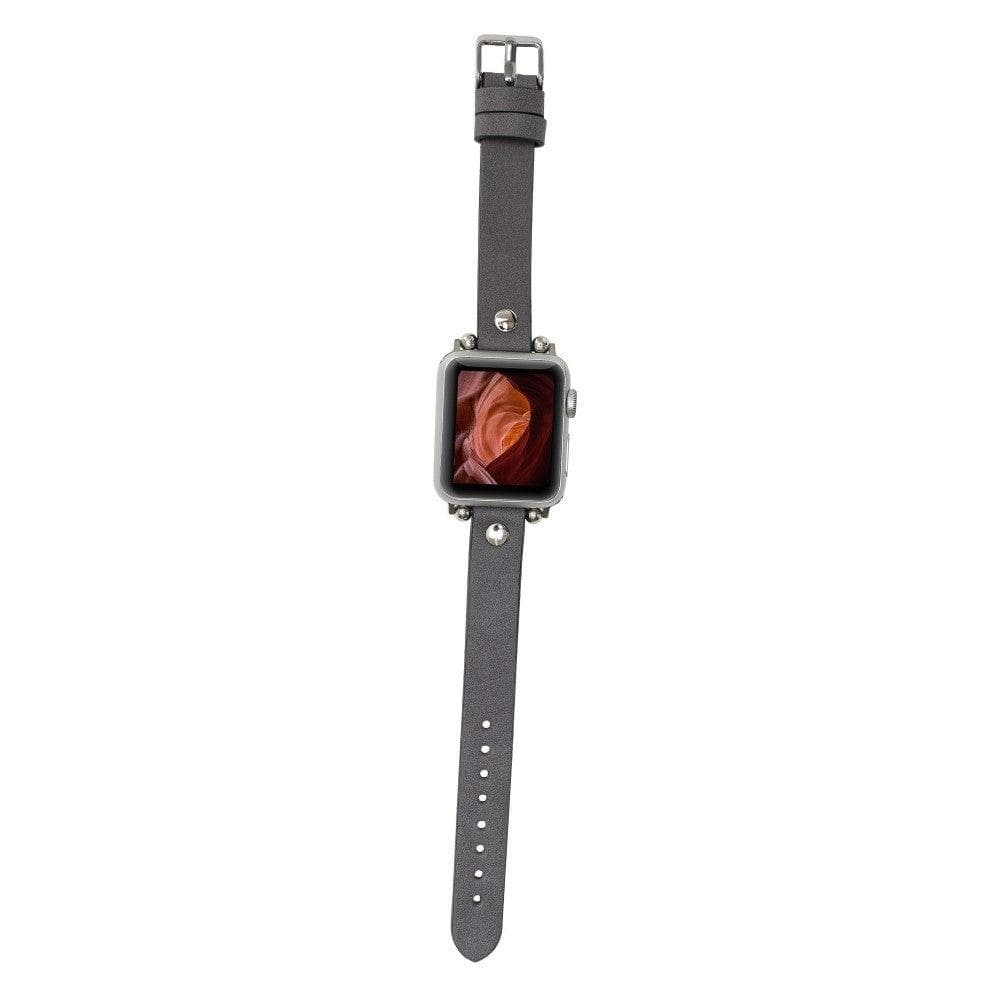 Clitheroe Ferro Apple Watch Leather Strap Bouletta