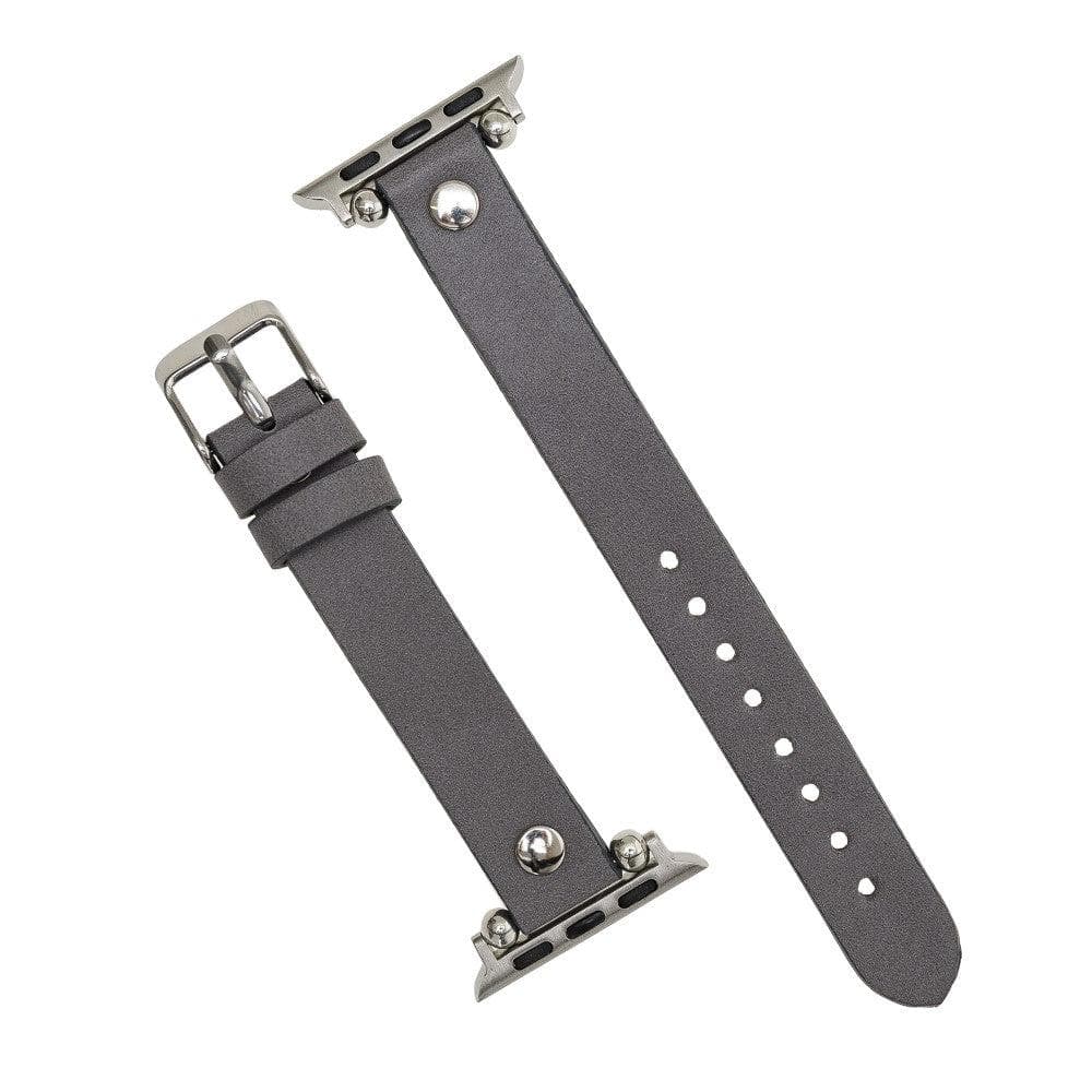 Clitheroe Ferro Apple Watch Leather Strap Bouletta