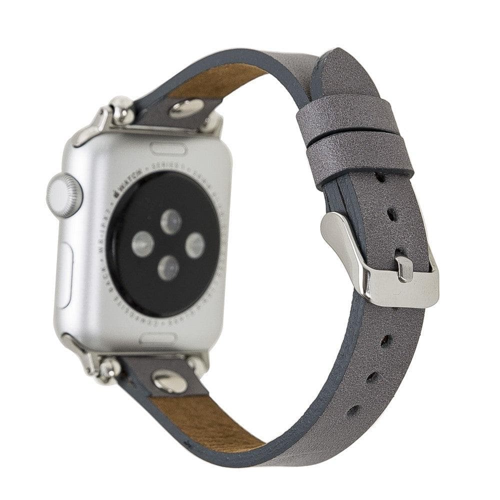 Clitheroe Ferro Apple Watch Leather Strap Bouletta