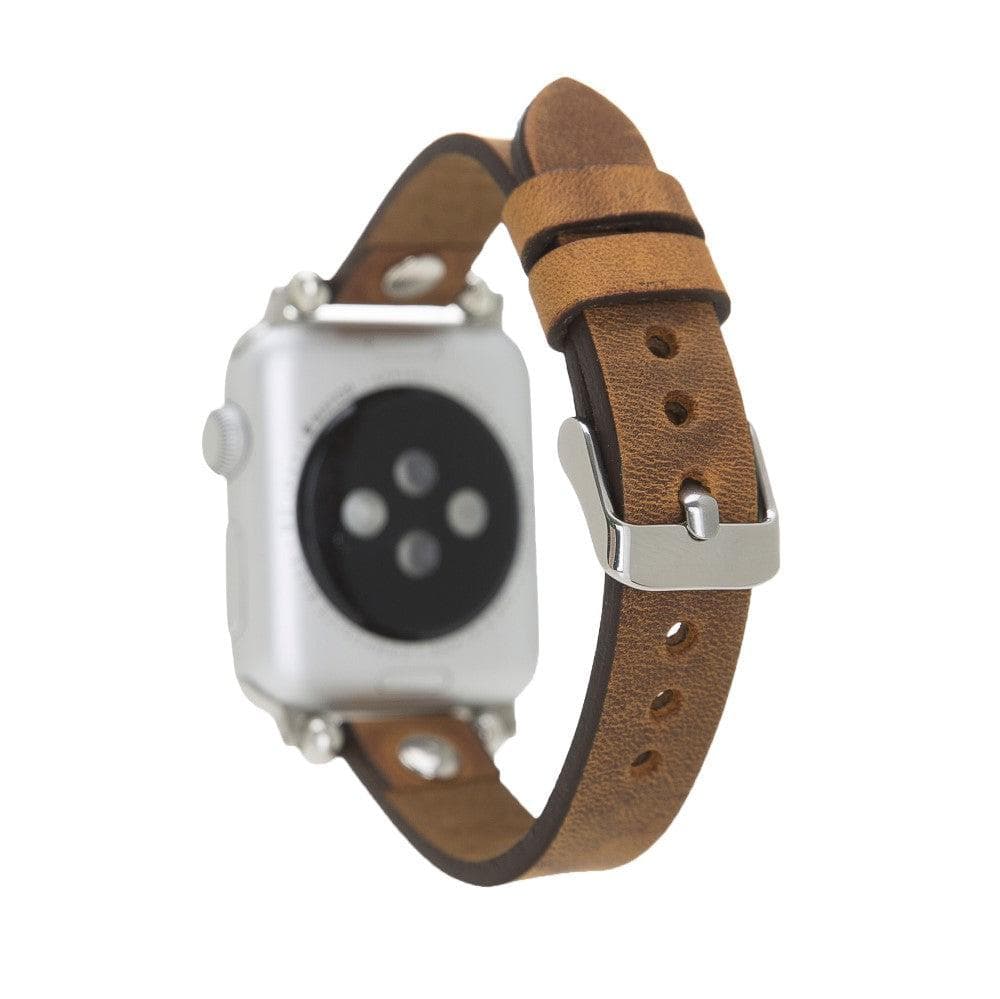 Clitheroe Ferro Apple Watch Leather Strap Bouletta