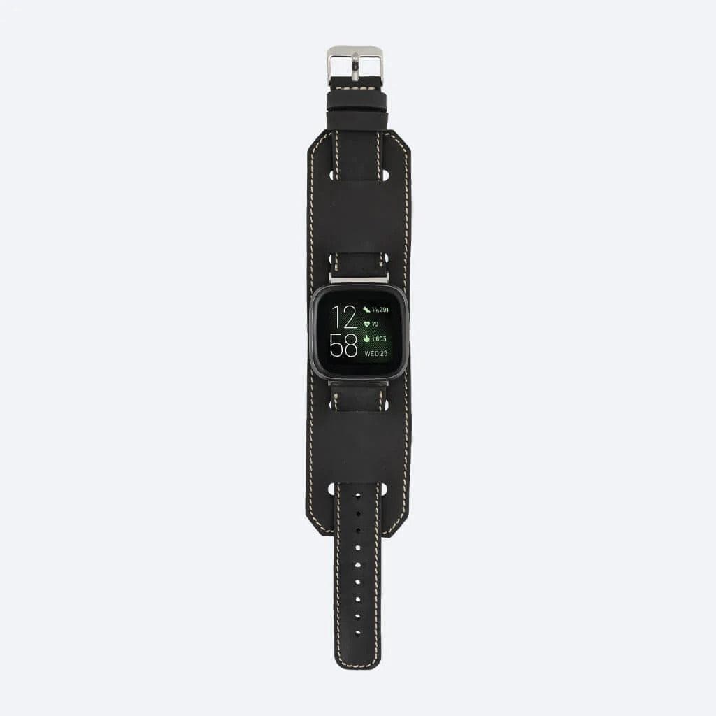 Cuff FitBit Leather Strap Bouletta