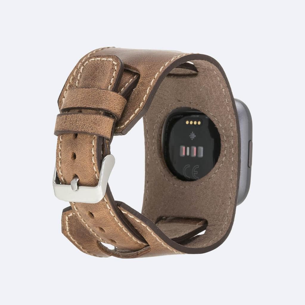 Cuff FitBit Leather Strap Bouletta