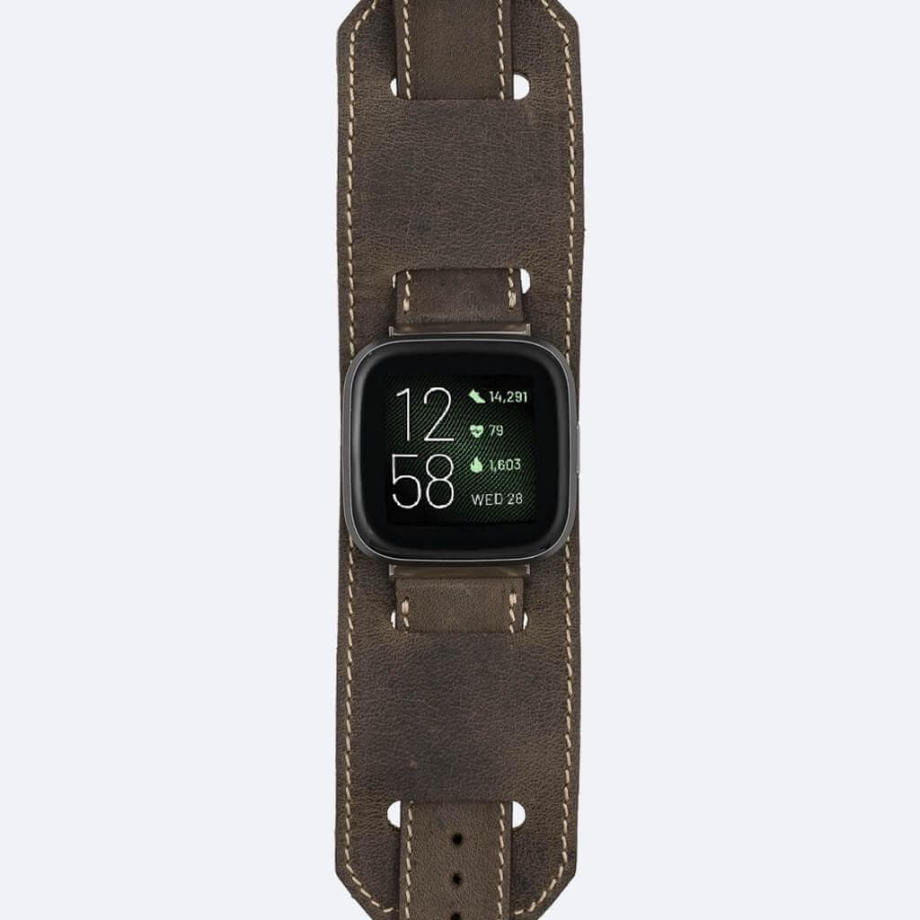 Cuff FitBit Leather Strap Bouletta