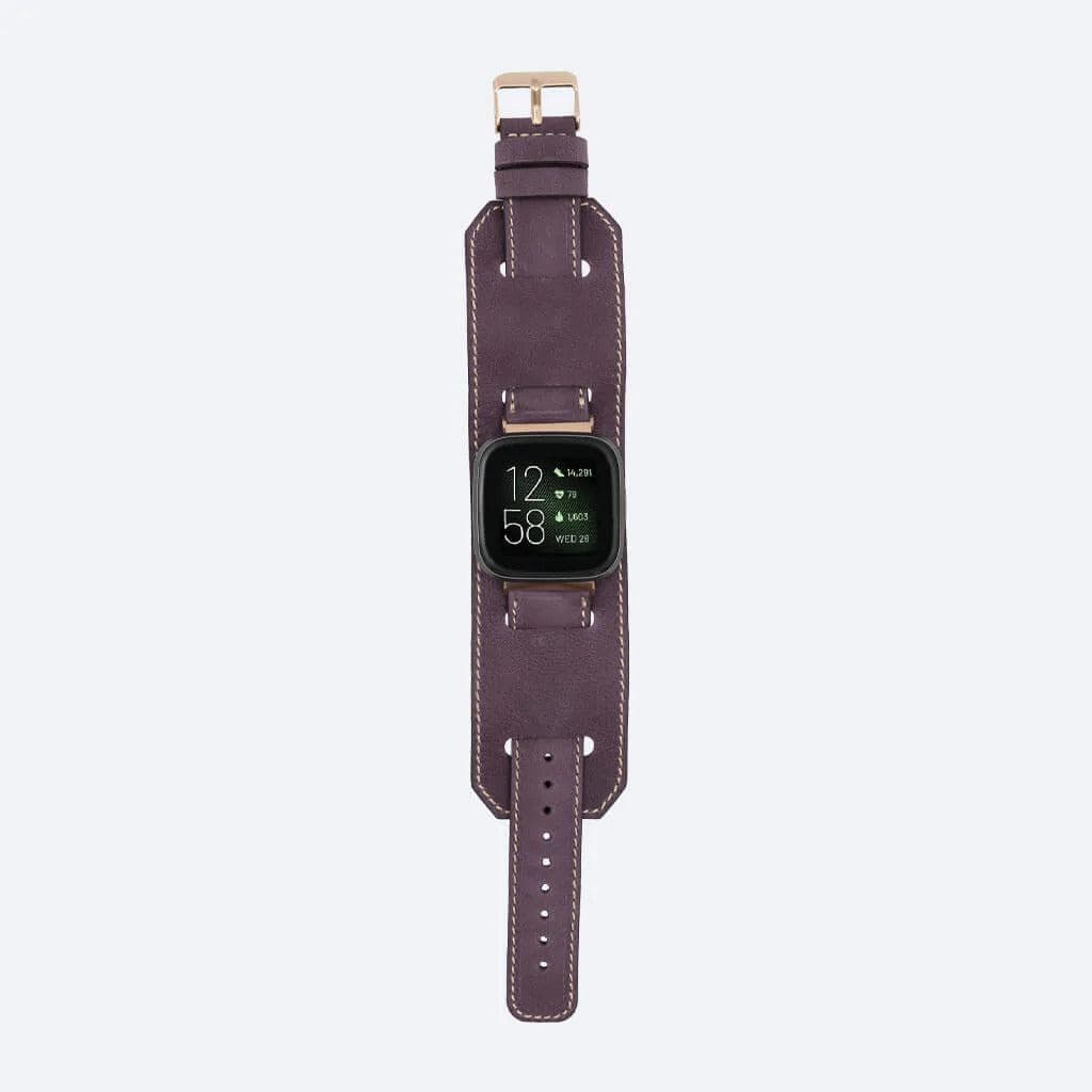 Cuff FitBit Leather Strap Bouletta