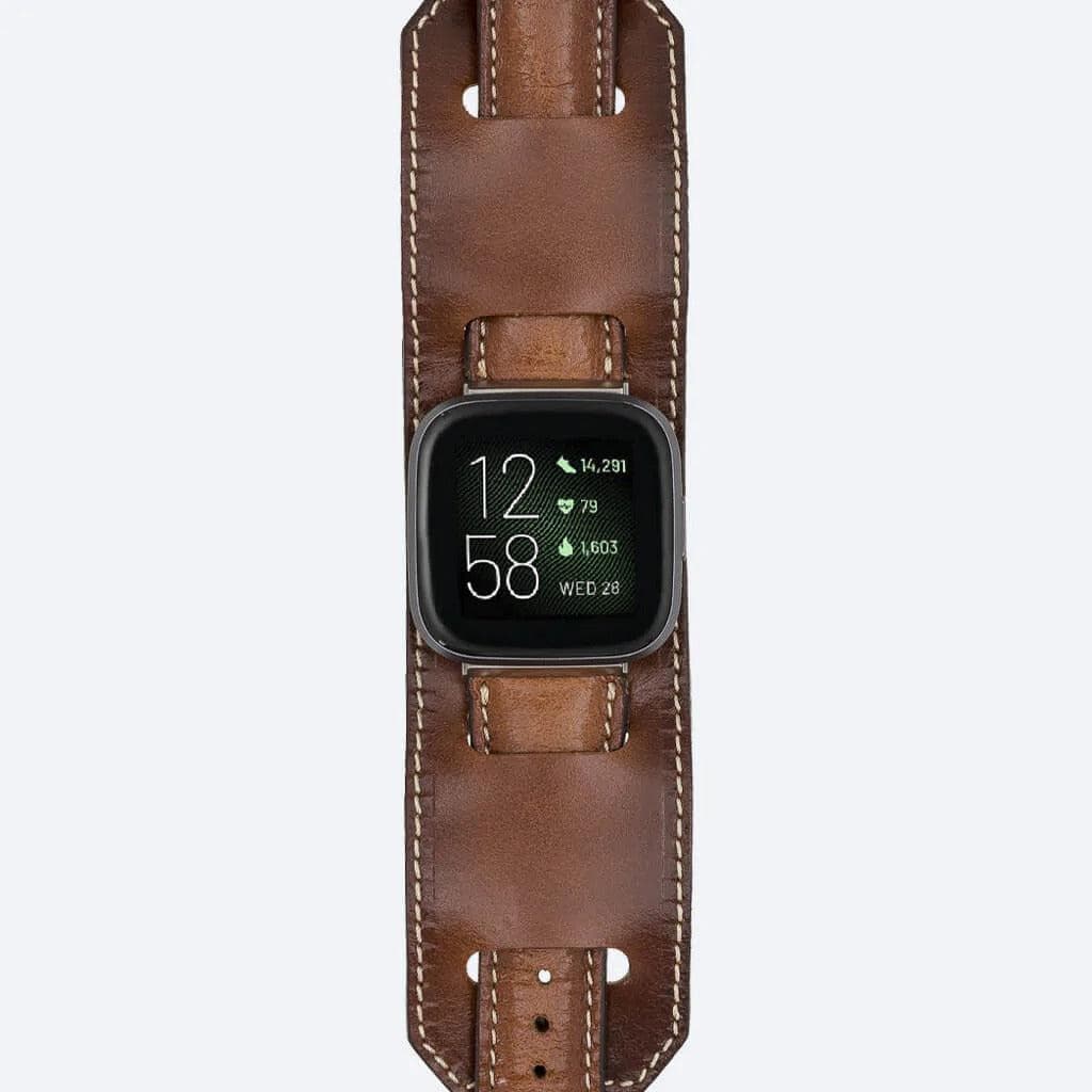 Cuff FitBit Leather Strap Bouletta
