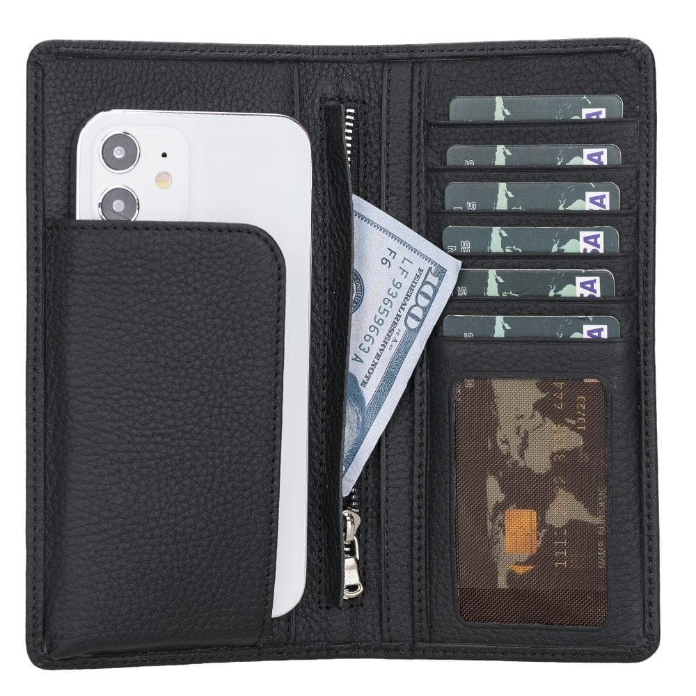 Evra Universal Leather Wallet Floater Black Bouletta Shop
