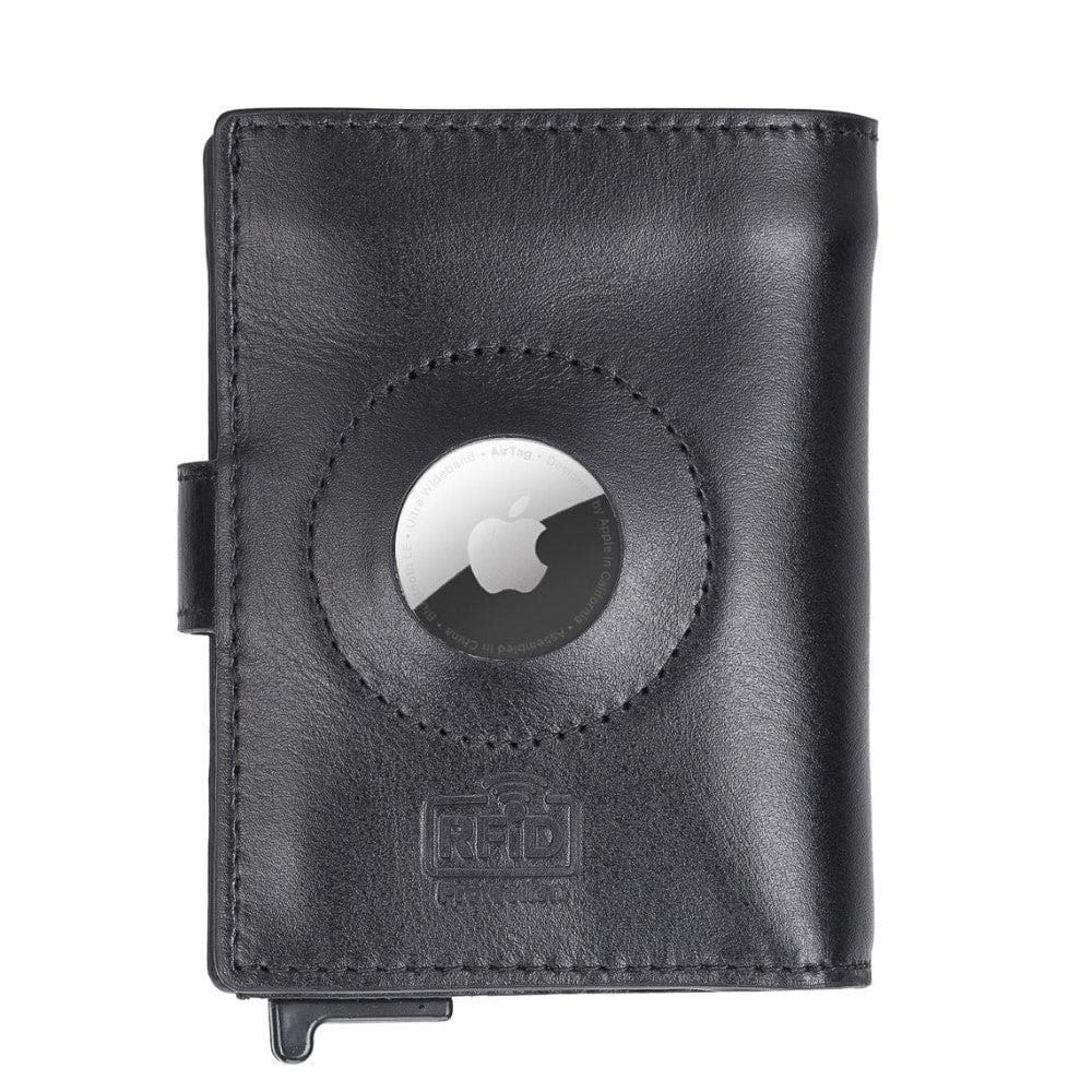 Leather Palertag Zip Mechanical Card Holder Bouletta B2B