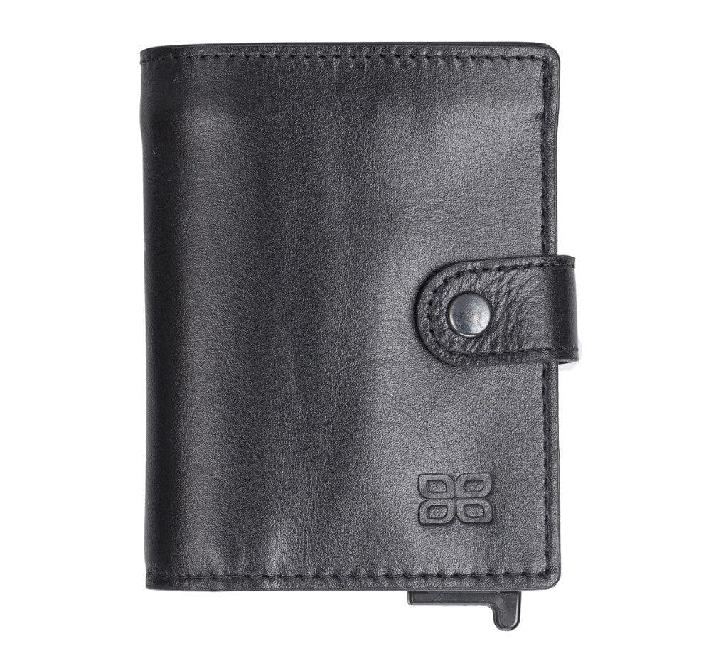 Leather Palertag Zip Mechanical Card Holder Bouletta B2B