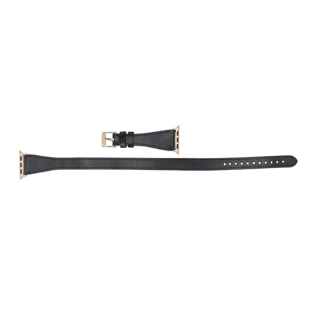 Leeds Double Tour Slim Apple Leather Watch Strap Bouletta