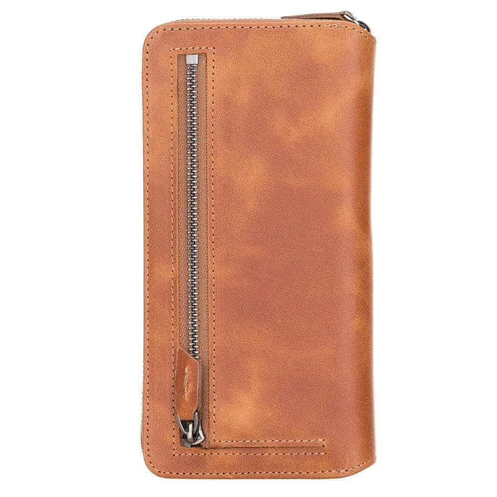 Detachable Leather Zipper Wallet Cases for Samsung Galaxy S21 Series Bouletta LTD