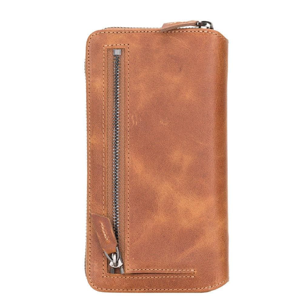 Detachable Leather Zipper Wallet Cases for Samsung Galaxy S21 Series Bouletta LTD