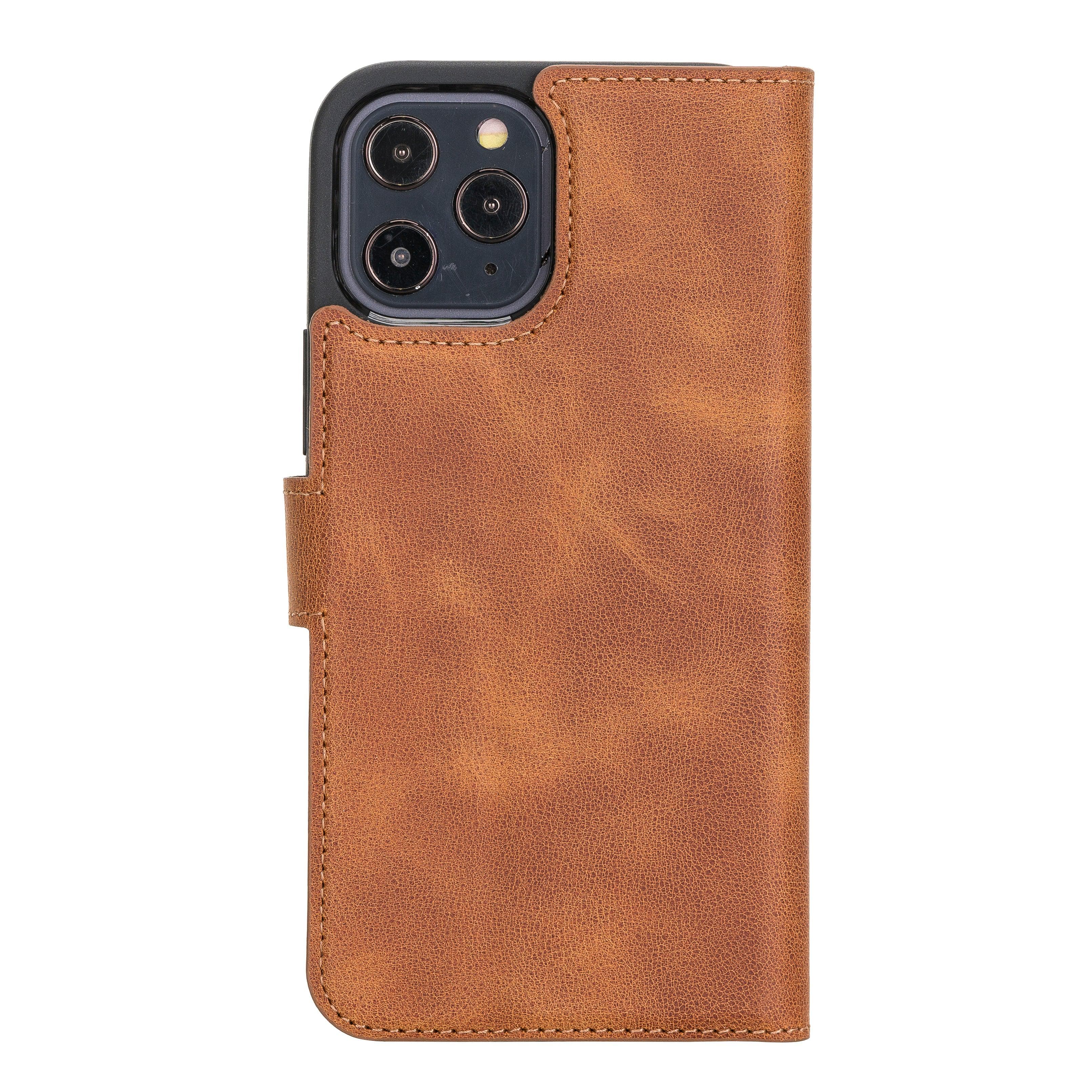 Detachable Leather Wallet Cases for Apple iPhone 12 Series Bouletta LTD