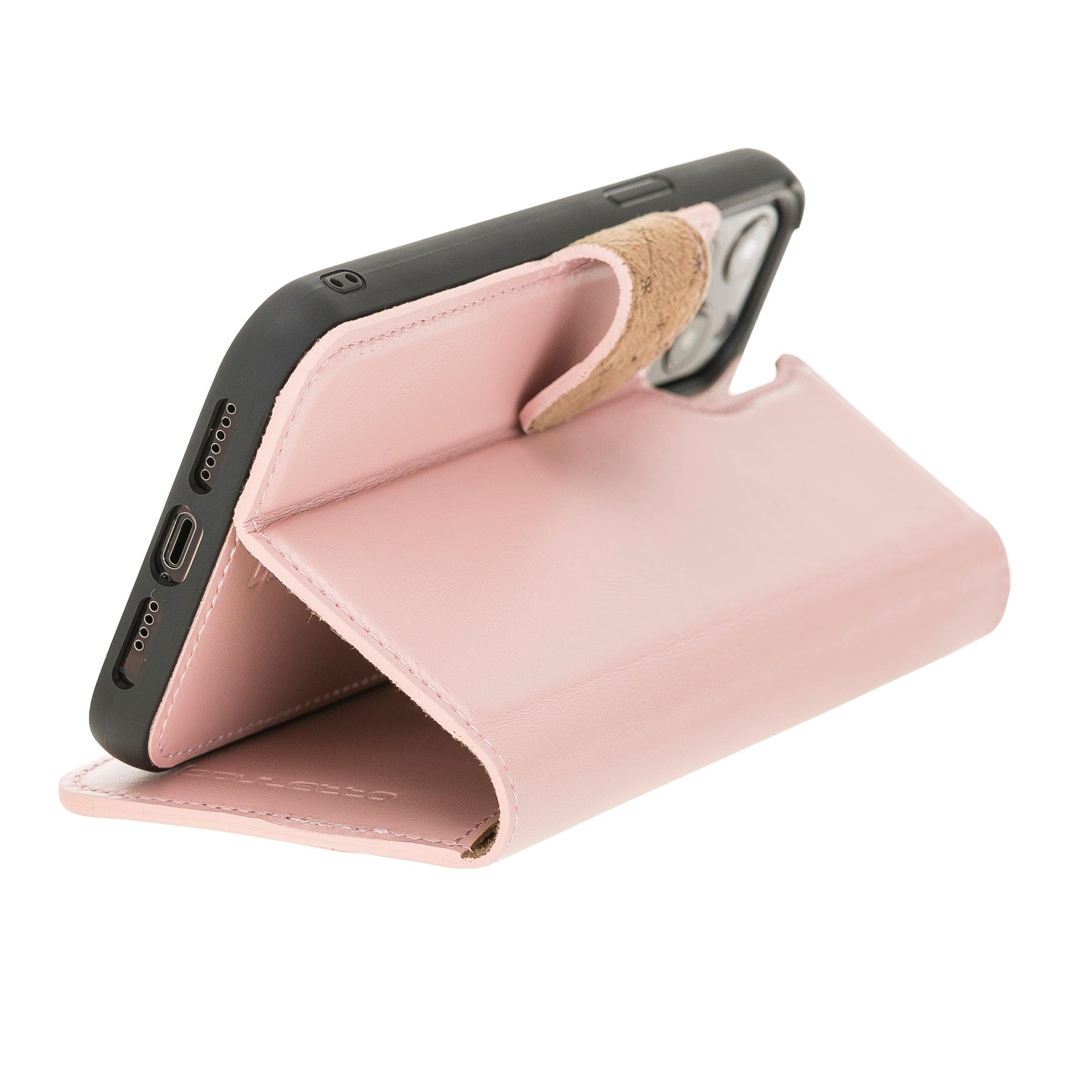 Detachable Leather Wallet Cases for Apple iPhone 12 Series Bouletta LTD