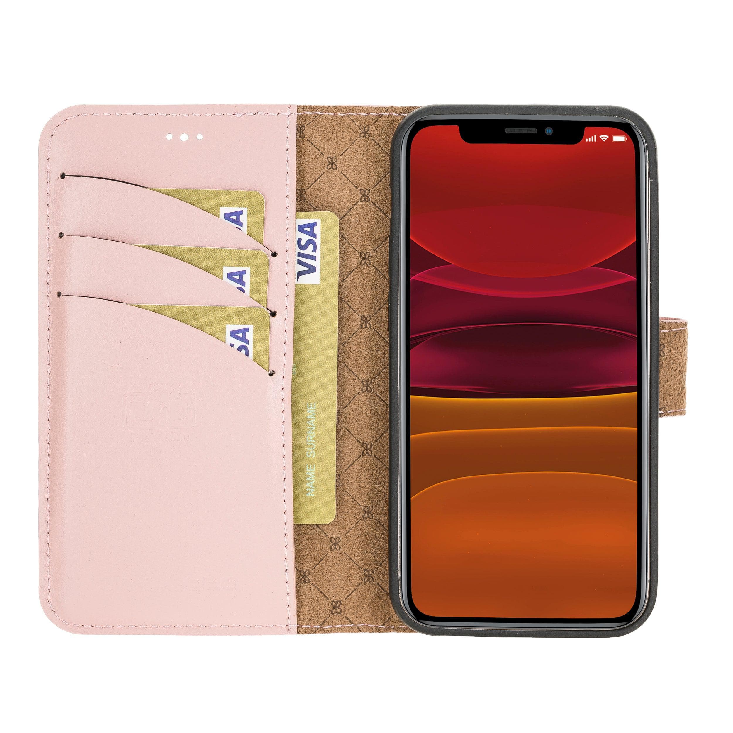 Detachable Leather Wallet Cases for Apple iPhone 12 Series Bouletta LTD