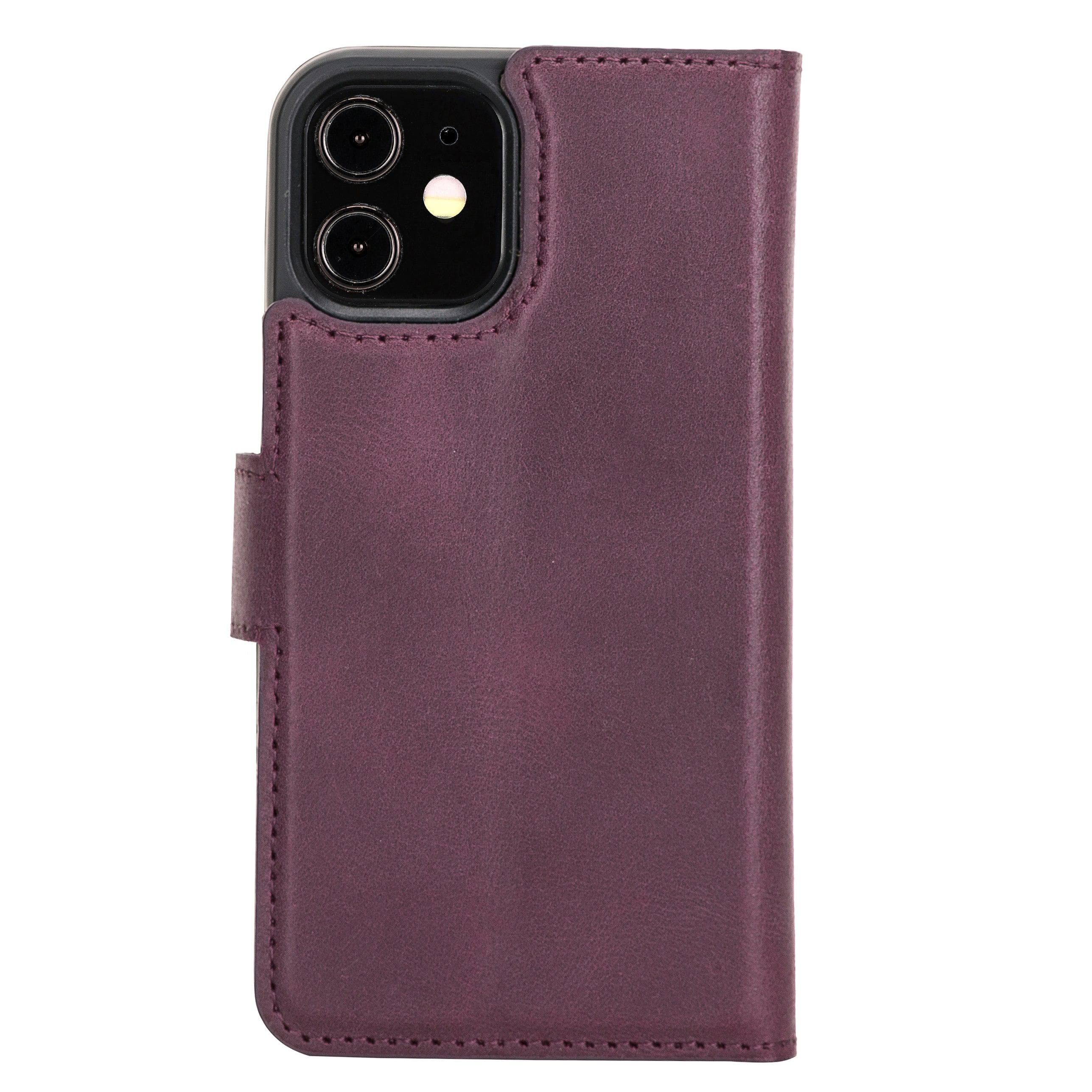 Detachable Leather Wallet Cases for Apple iPhone 12 Series Bouletta LTD