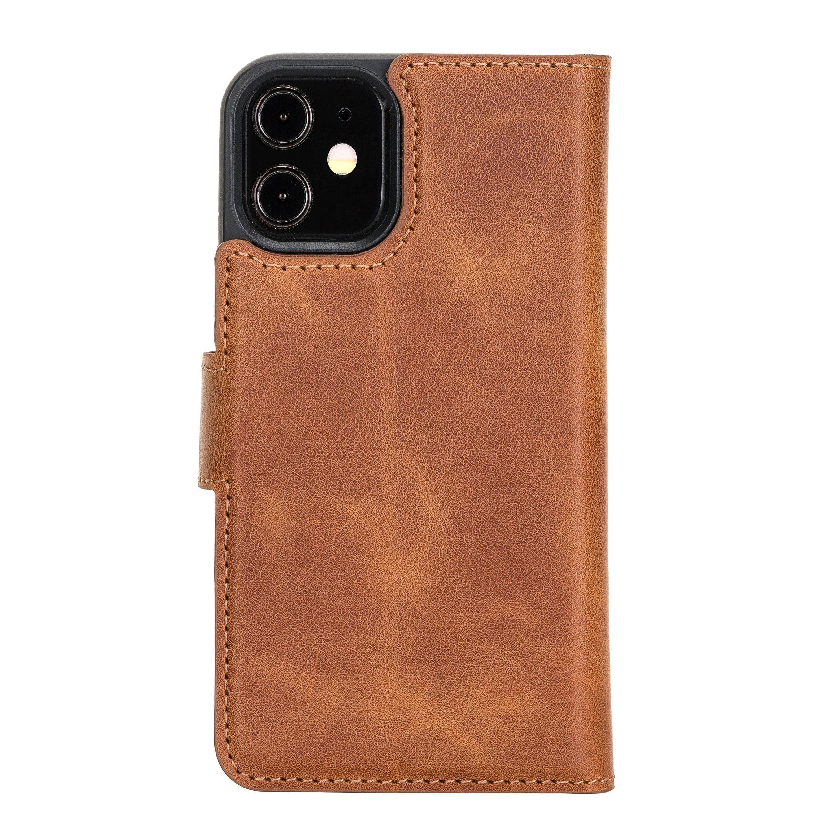 Detachable Leather Wallet Cases for Apple iPhone 12 Series Bouletta LTD