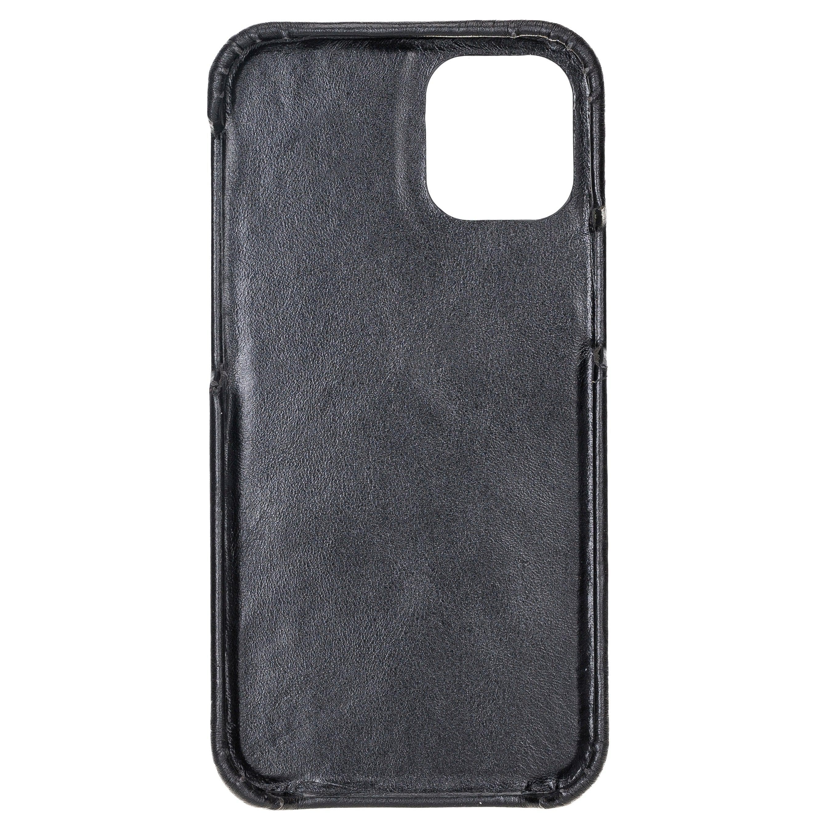 Fully Leather Back Cover for Apple iPhone 12 Series Bouletta LTD