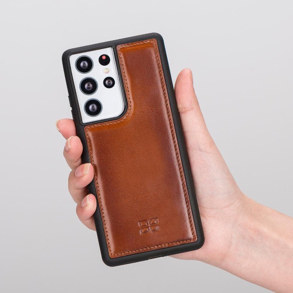 Flex Cover Back Leather Cases for Samsung Galaxy S21 Series Bouletta LTD