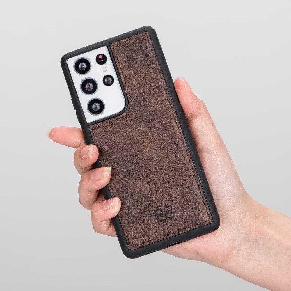 Flex Cover Back Leather Cases for Samsung Galaxy S21 Series Bouletta LTD