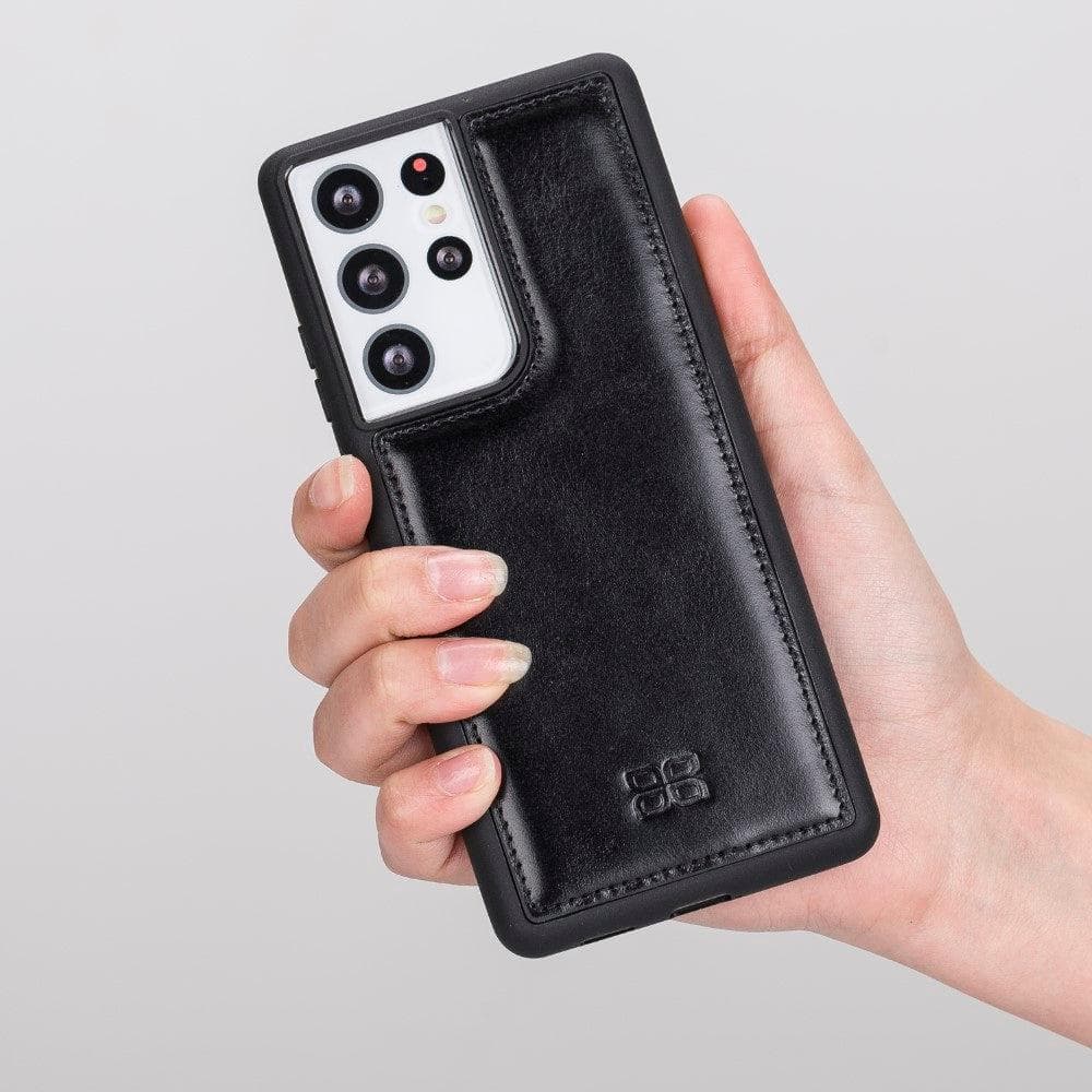 Flex Cover Back Leather Cases for Samsung Galaxy S21 Series Bouletta LTD