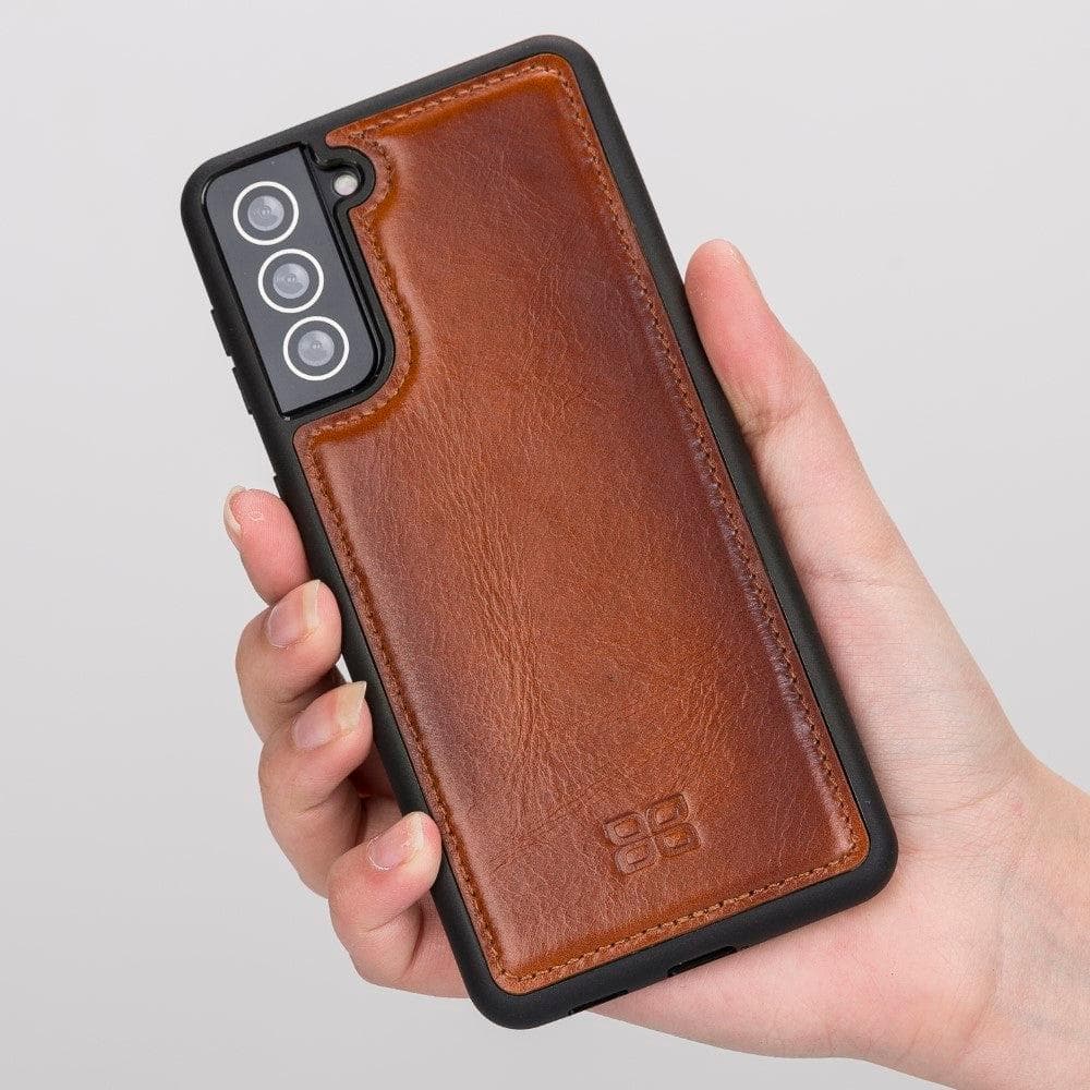 Flex Cover Back Leather Cases for Samsung Galaxy S21 Series Bouletta LTD