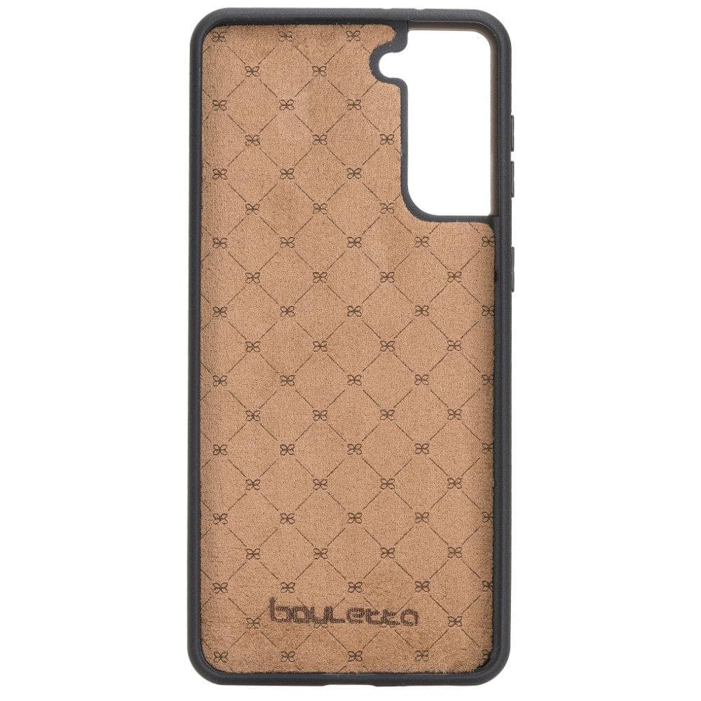 Flex Cover Back with Card Holder Leather Cases for Samsung Galaxy S21 Series Bouletta LTD