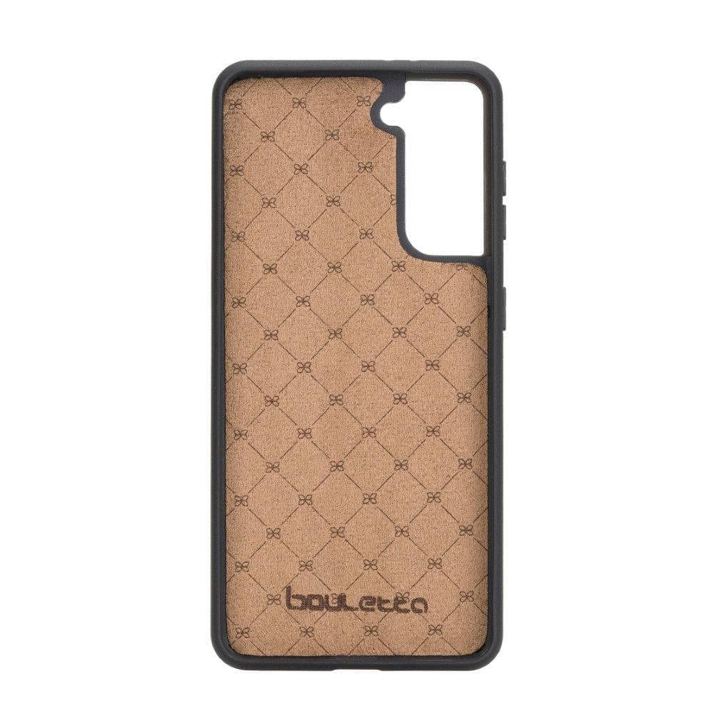 Flex Cover Back with Card Holder Leather Cases for Samsung Galaxy S21 Series Bouletta LTD