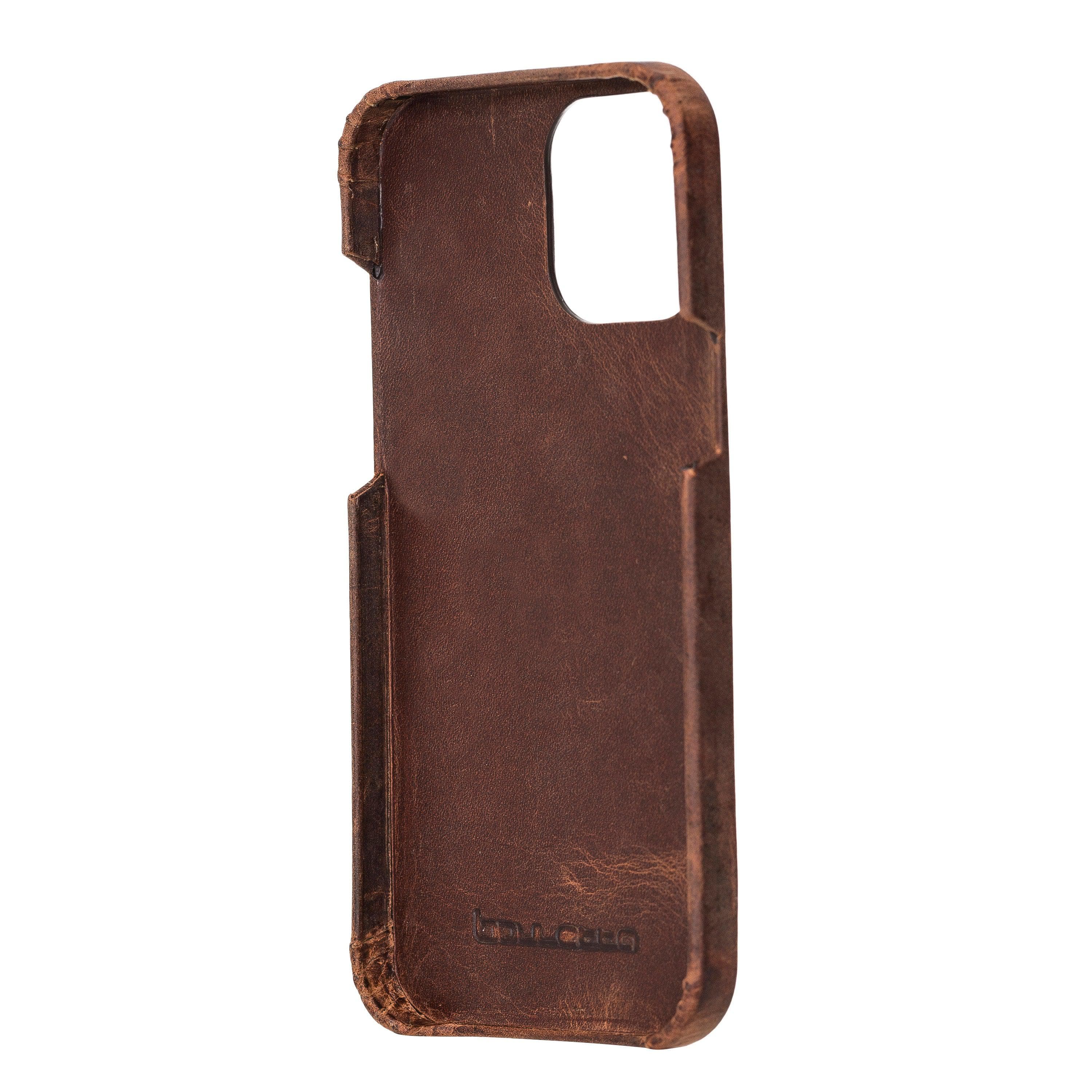 Fully Leather Back Cover for Apple iPhone 12 Series Bouletta LTD