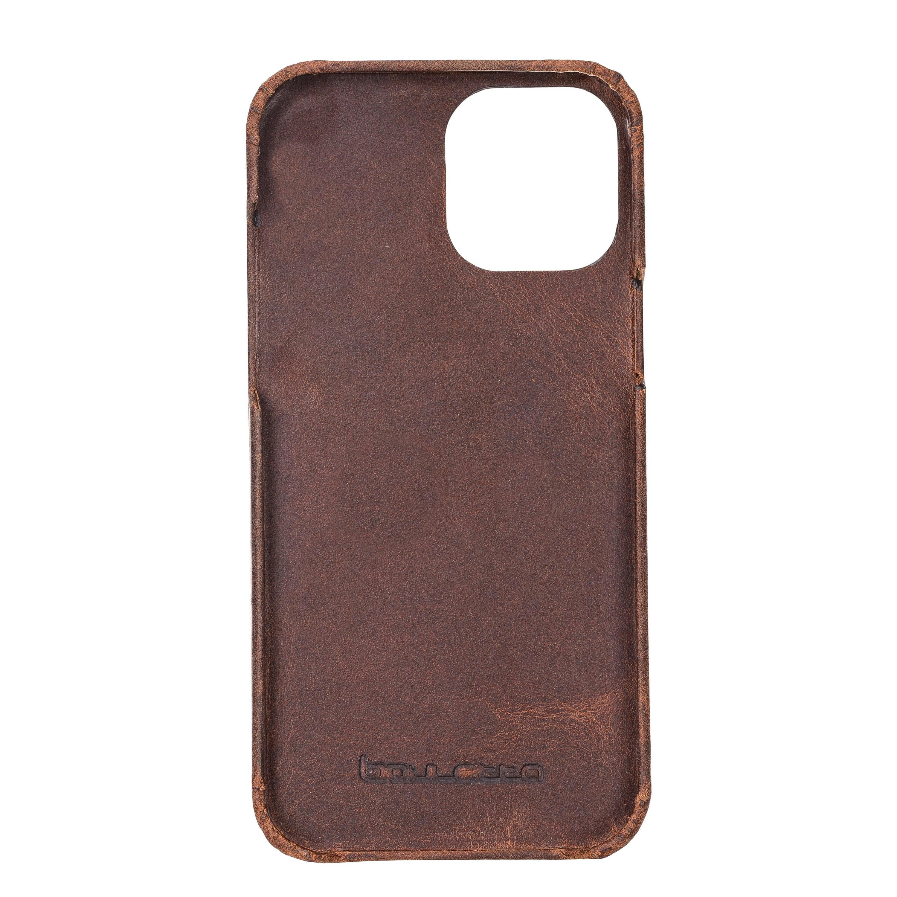 Fully Leather Back Cover for Apple iPhone 12 Series Bouletta LTD