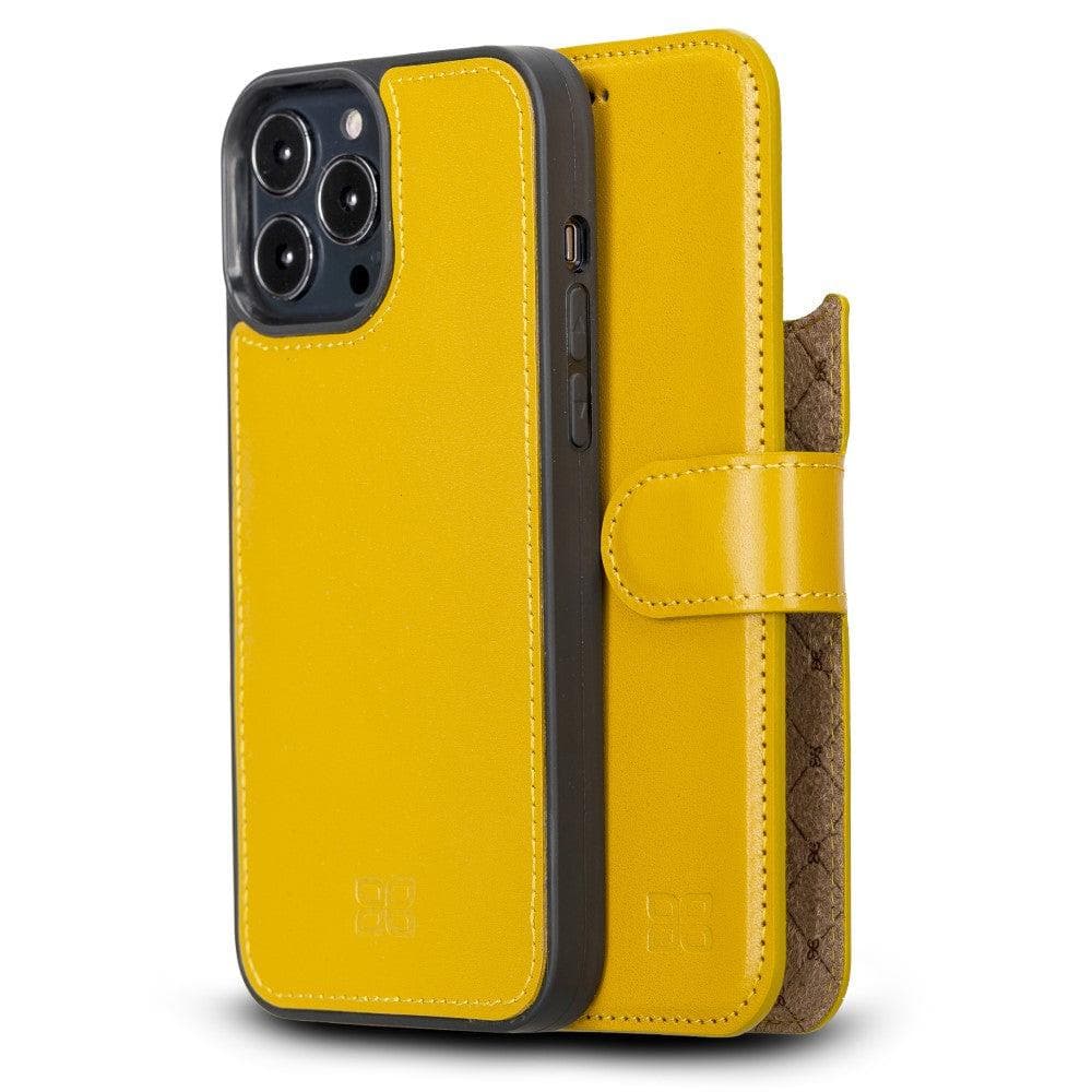 iPhone 13 Pro Max and iPhone 13 Pro Detachable Leather Wallet Case