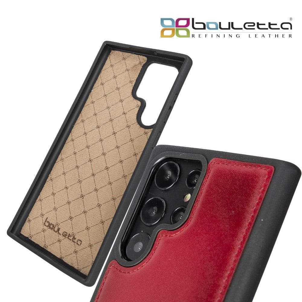 Samsung Galaxy S22 Series Genuine Leather Slim Back Cover Case Bouletta LTD