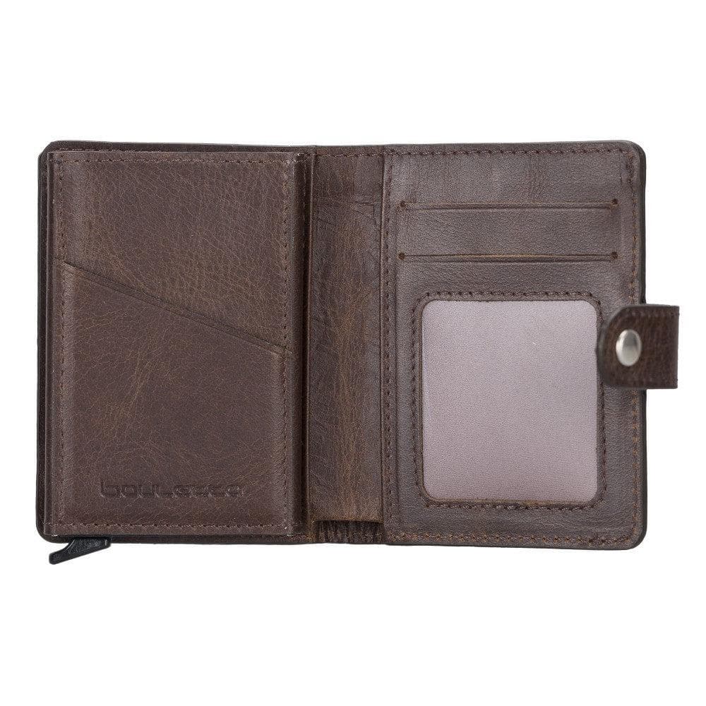 Palermo Zip Mechanical Leather Card Holder Bouletta LTD