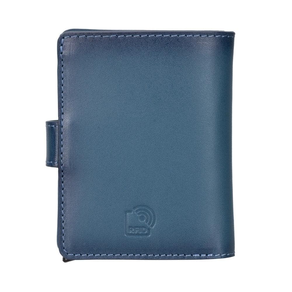 Palermo Zip Mechanical Leather Card Holder Bouletta LTD