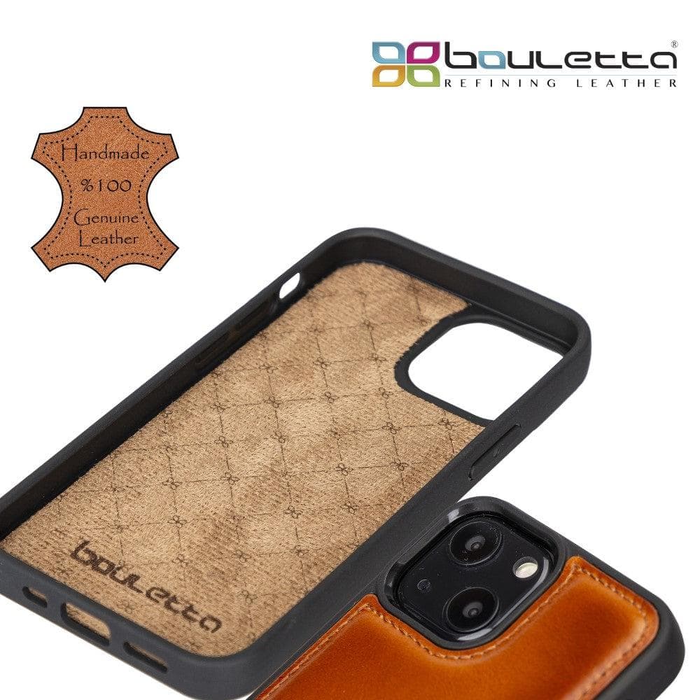 Apple iPhone 13 Series Leather Case with Flexible Back Cover Bouletta LTD