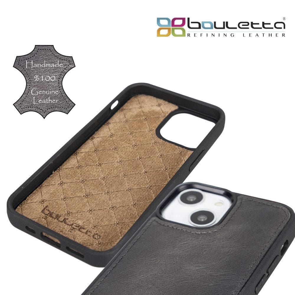 Apple iPhone 13 Series Leather Case with Flexible Back Cover Bouletta LTD