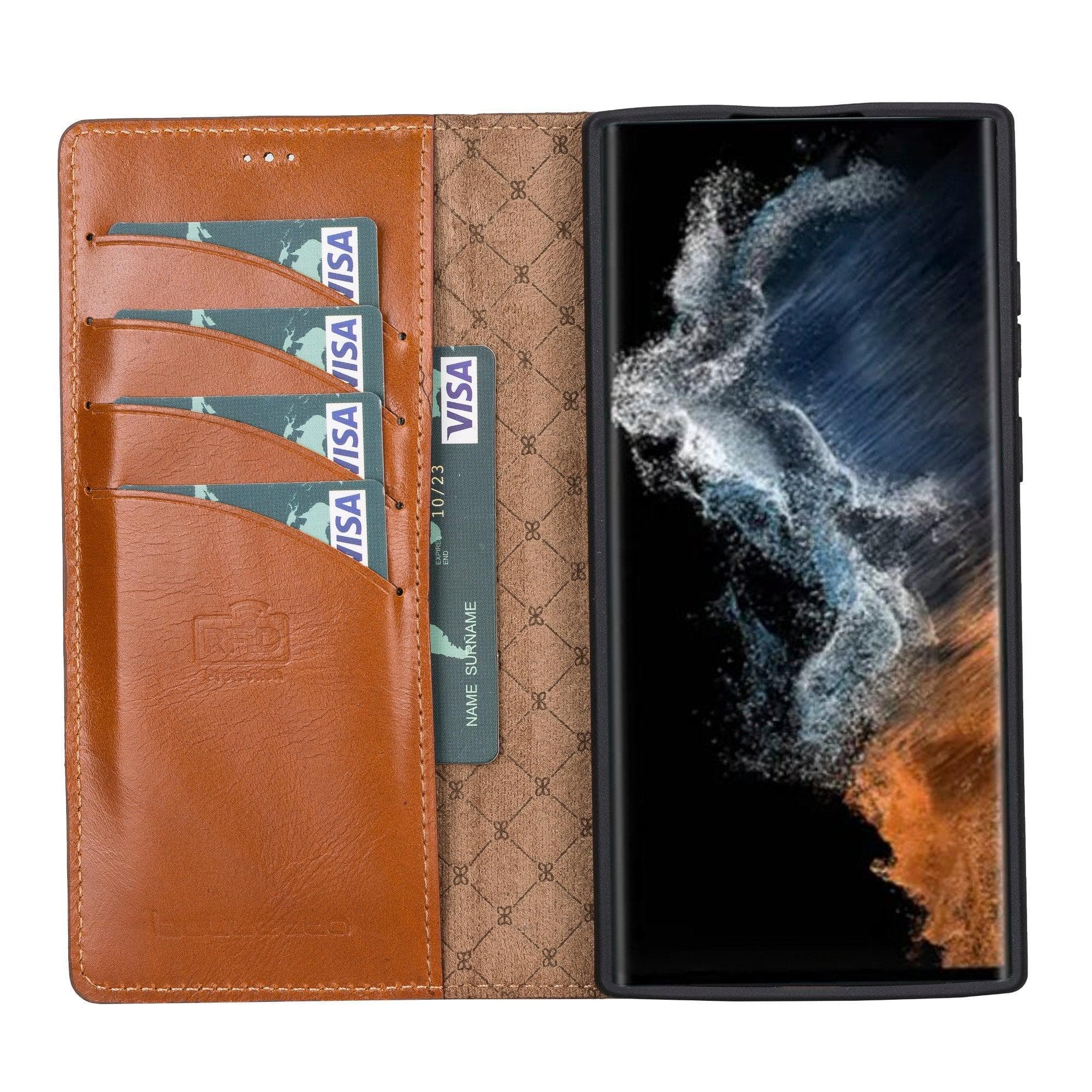 Samsung Galaxy S22 Series Leather Detachable Wallet Case Bouletta LTD