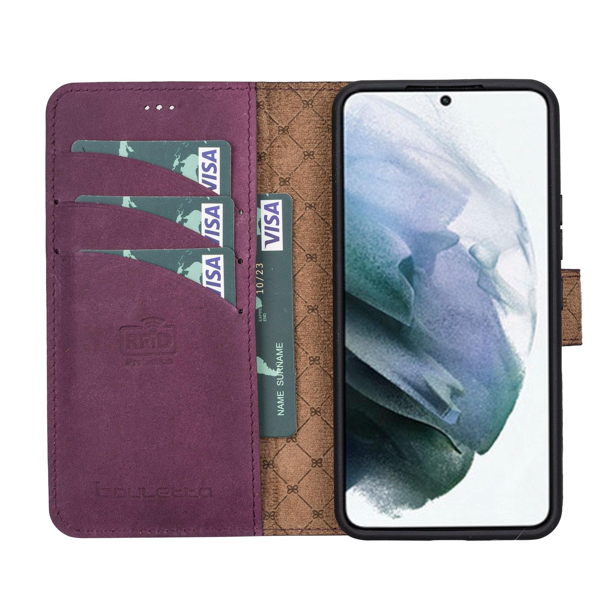 Samsung Galaxy S22 Series Leather Detachable Wallet Case Bouletta LTD