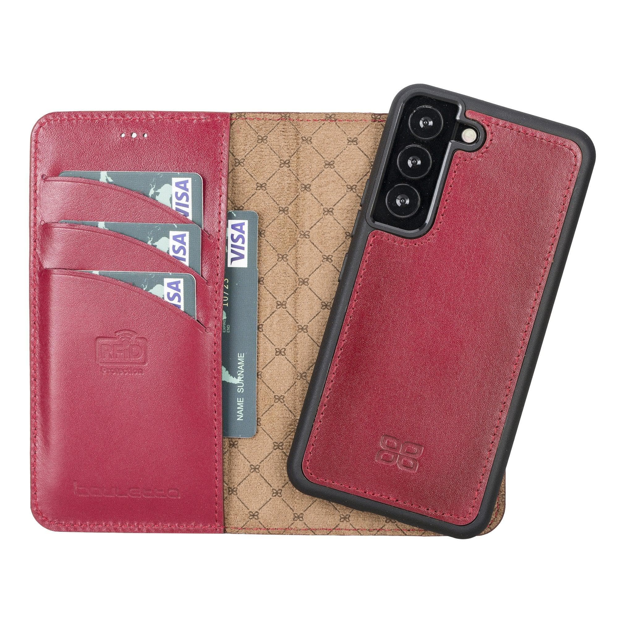 Samsung Galaxy S22 Series Leather Detachable Wallet Case Bouletta LTD