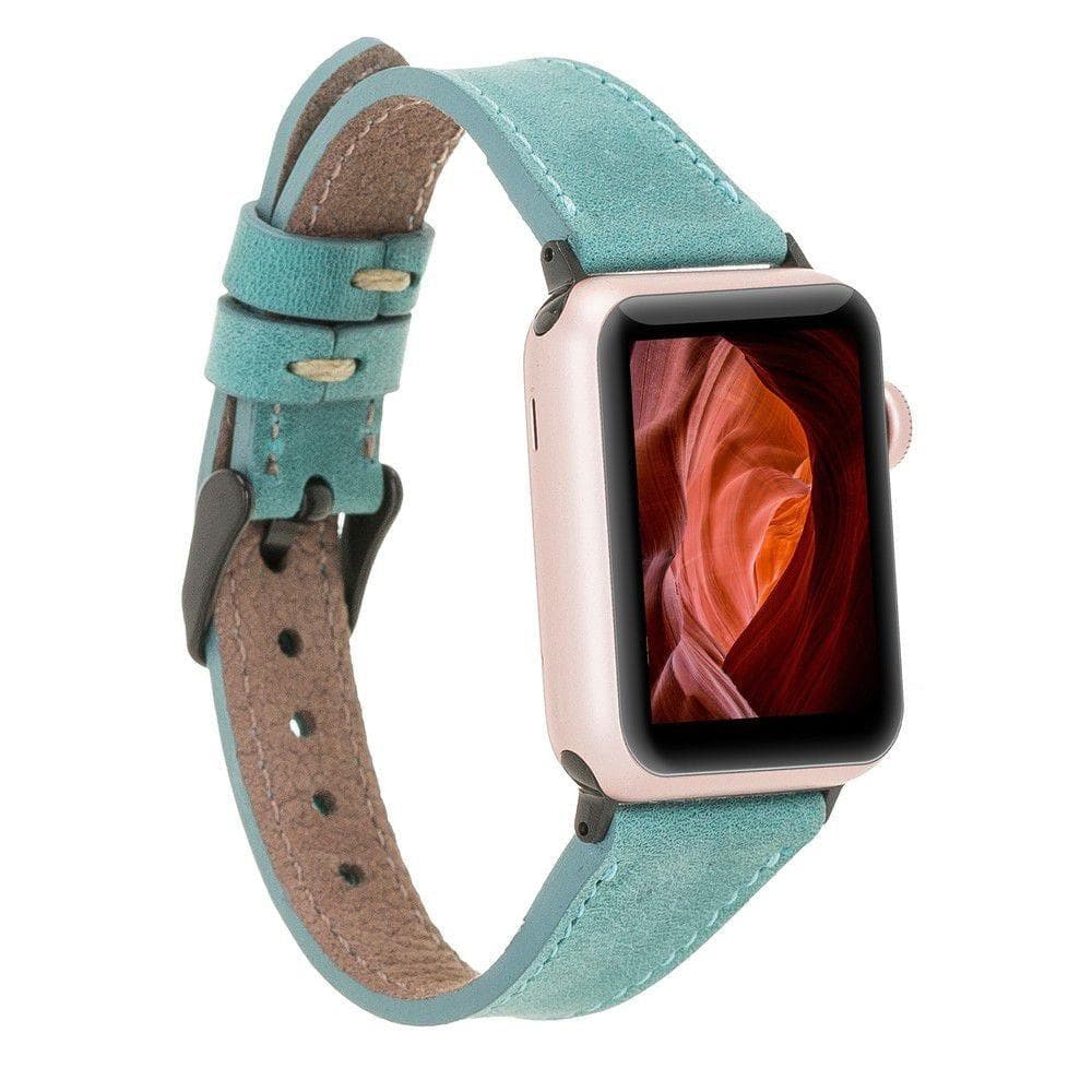 Ripon Classic Slim Apple Watch Leather Strap CZ12 Bouletta