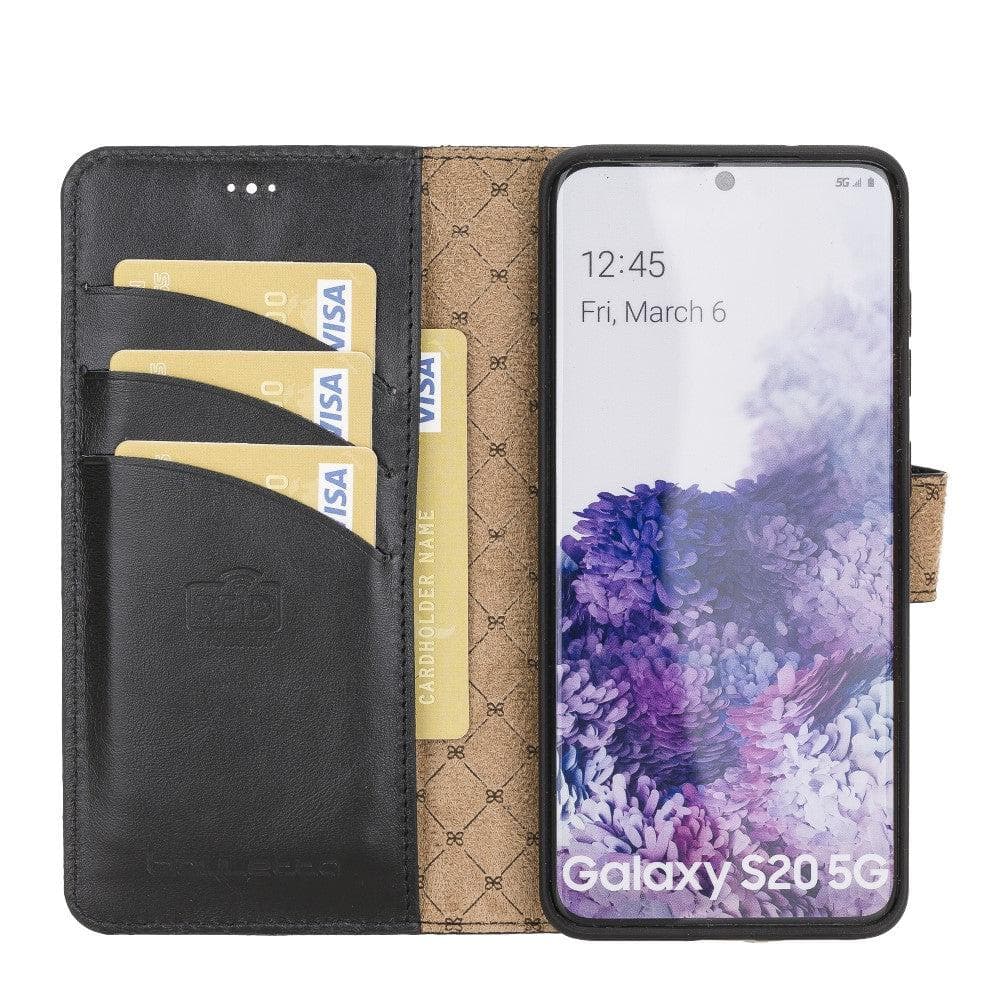 Samsung Galaxy S20 Series Leather Magnetic Detachable Leather Wallet Case Bouletta