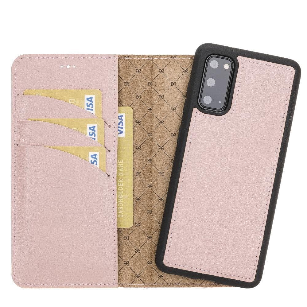 Samsung Galaxy S20 Series Leather Magnetic Detachable Leather Wallet Case Bouletta