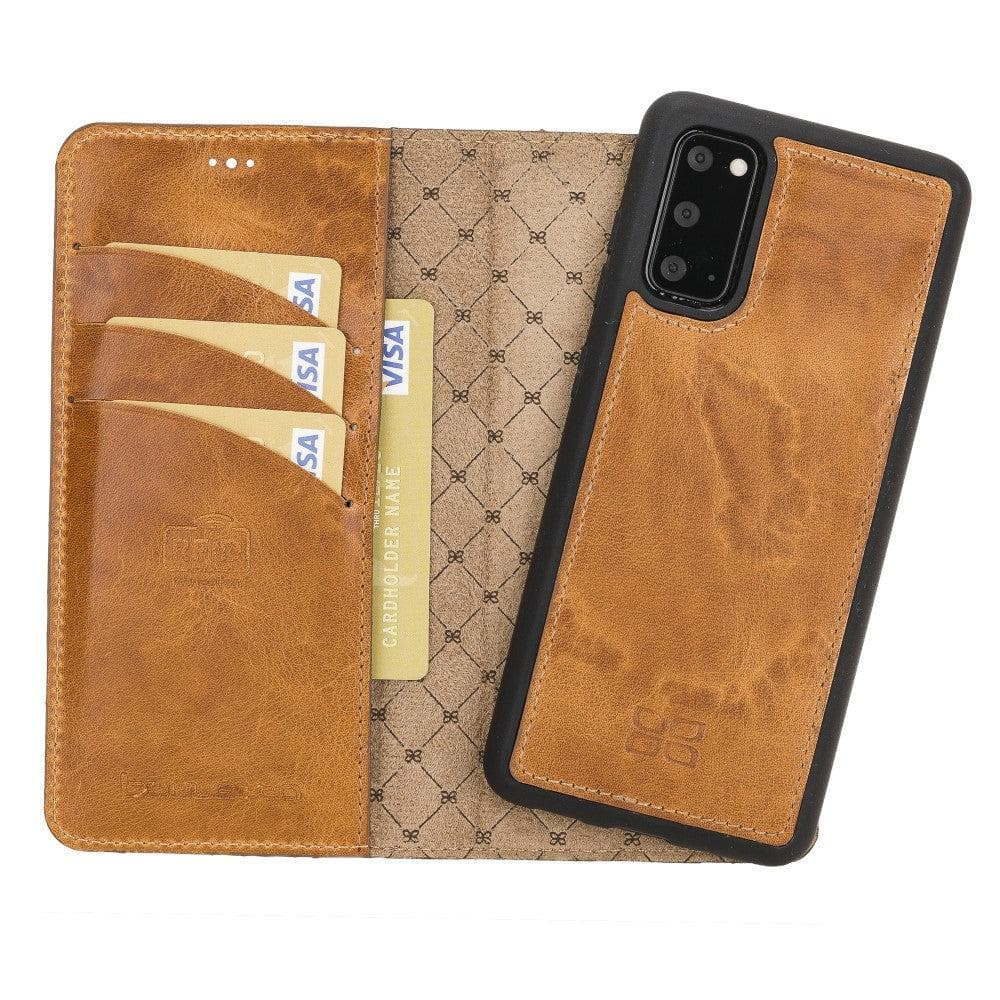 Samsung Galaxy S20 Series Leather Magnetic Detachable Leather Wallet Case Bouletta