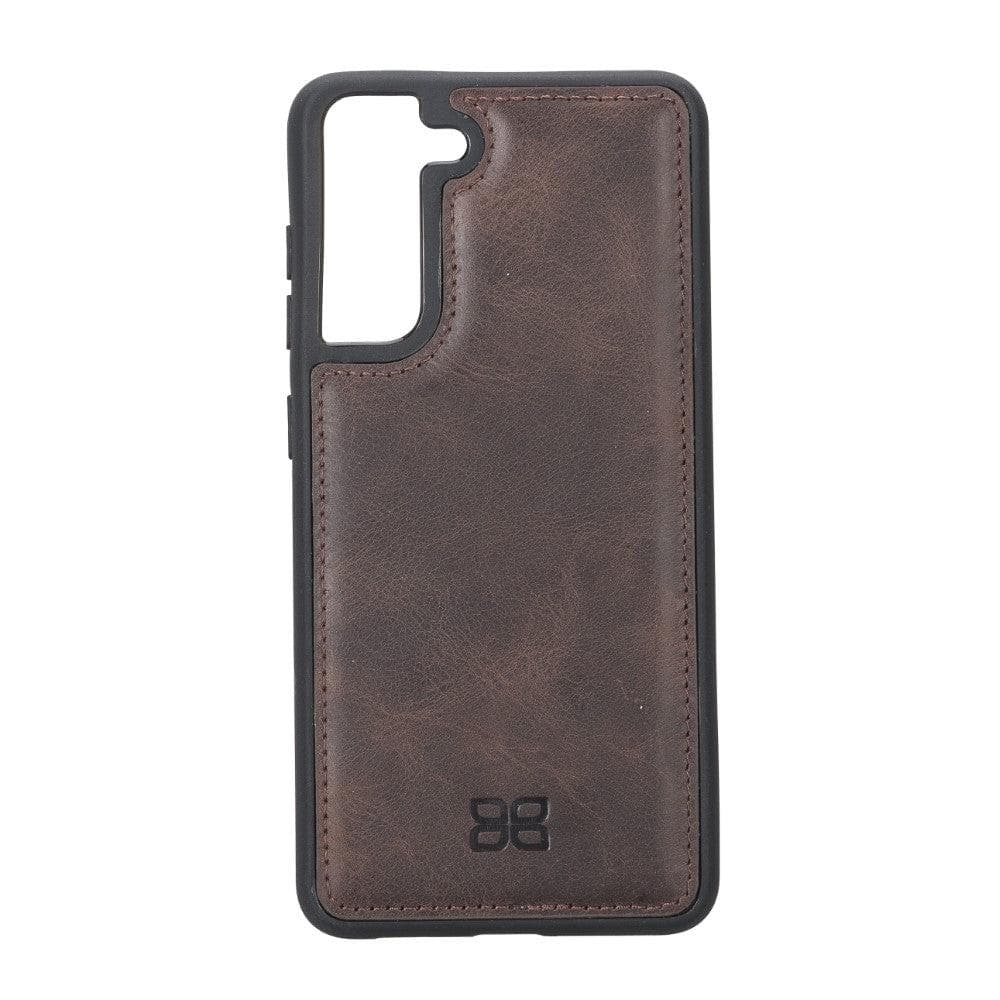 Samsung Galaxy S21Series Leather Flex Cover Case Samsung Galaxy S21 / Tiguan Brown Bouletta LTD