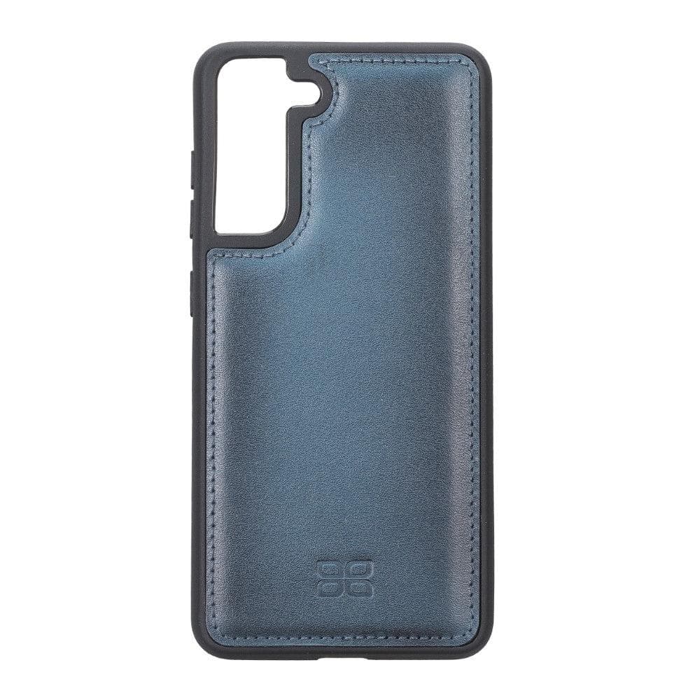 Samsung Galaxy S21Series Leather Flex Cover Case Samsung Galaxy S21 / Blue Bouletta LTD