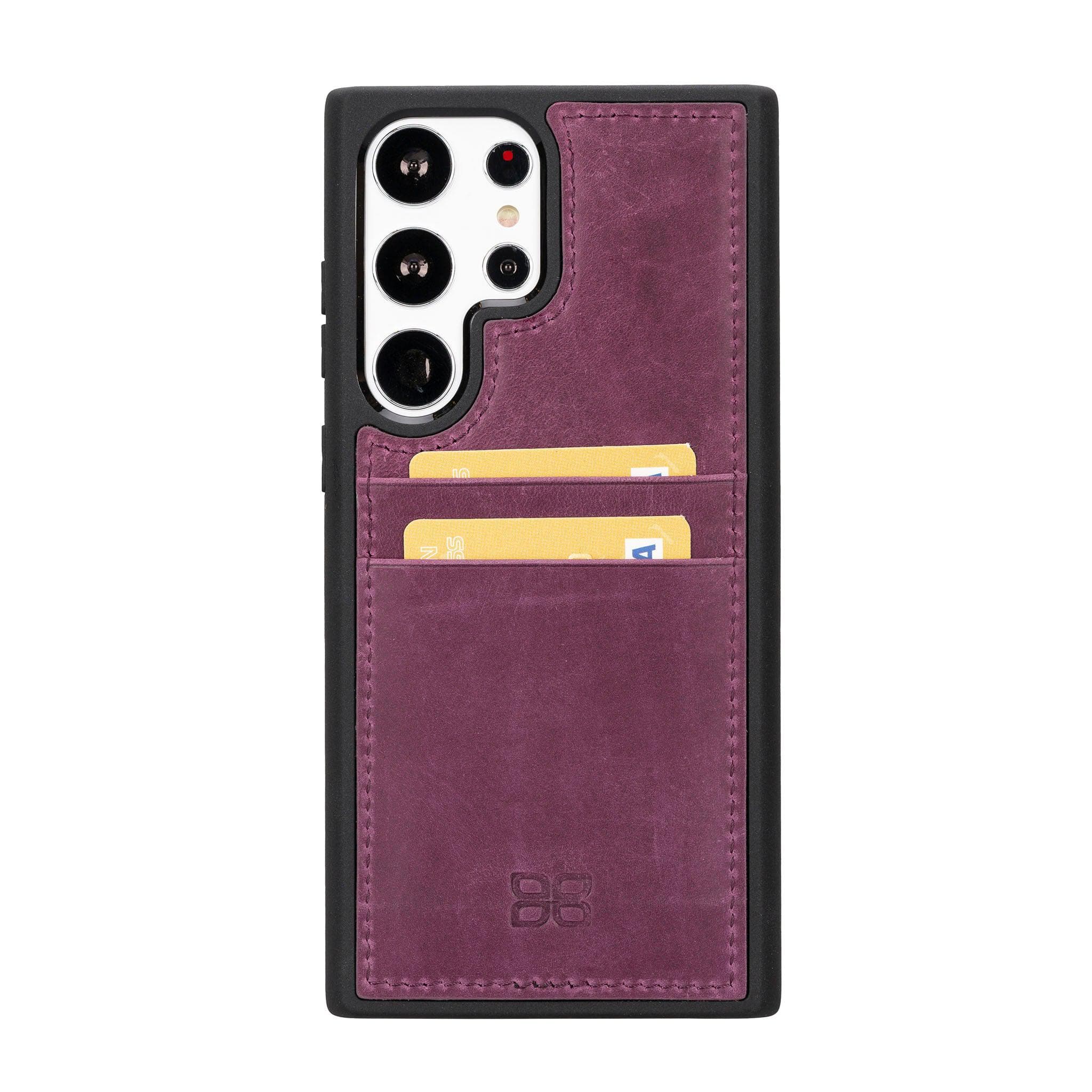 Samsung Galaxy S23 Series Leather Case with Card Holder - FXCP Bouletta LTD