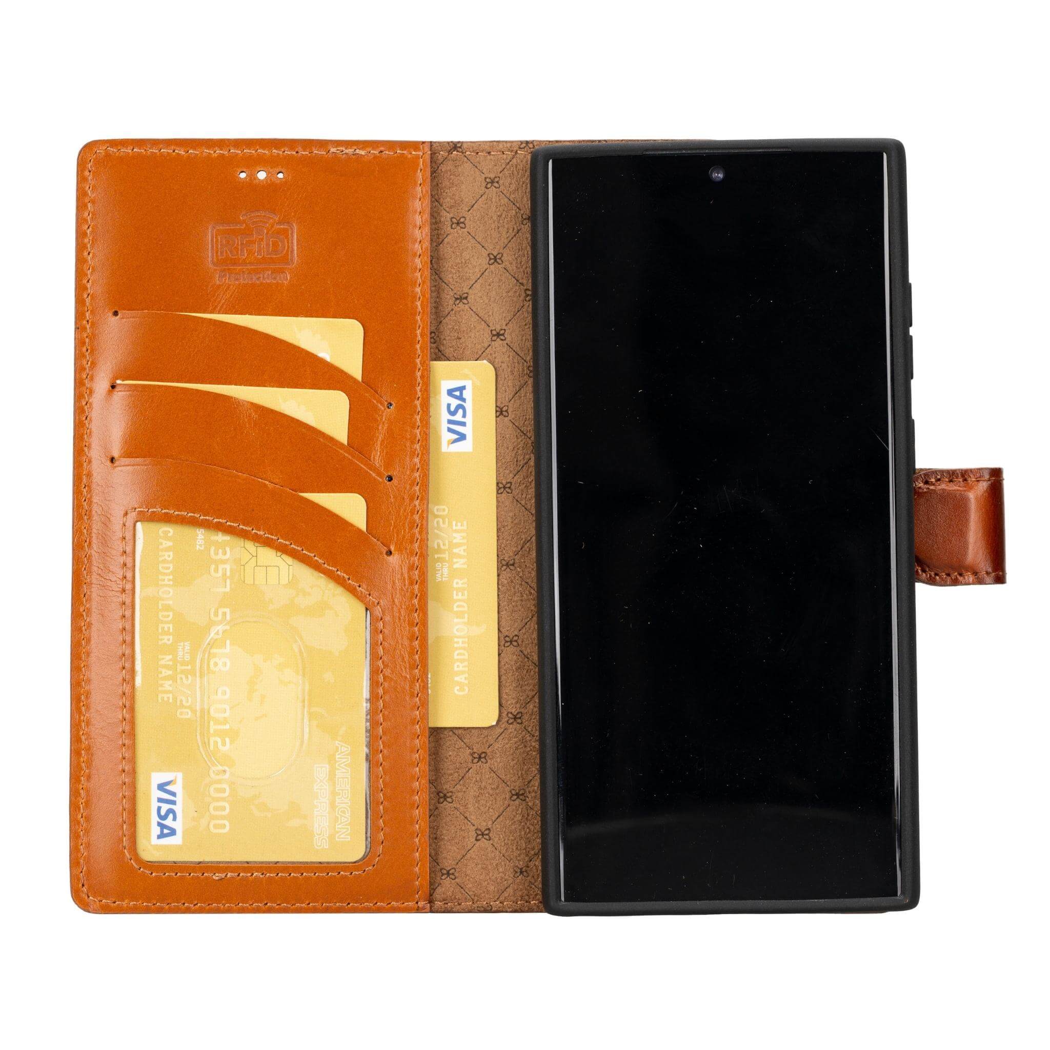 Samsung Galaxy S23 Series Leather Wallet Cases - MW Bouletta LTD