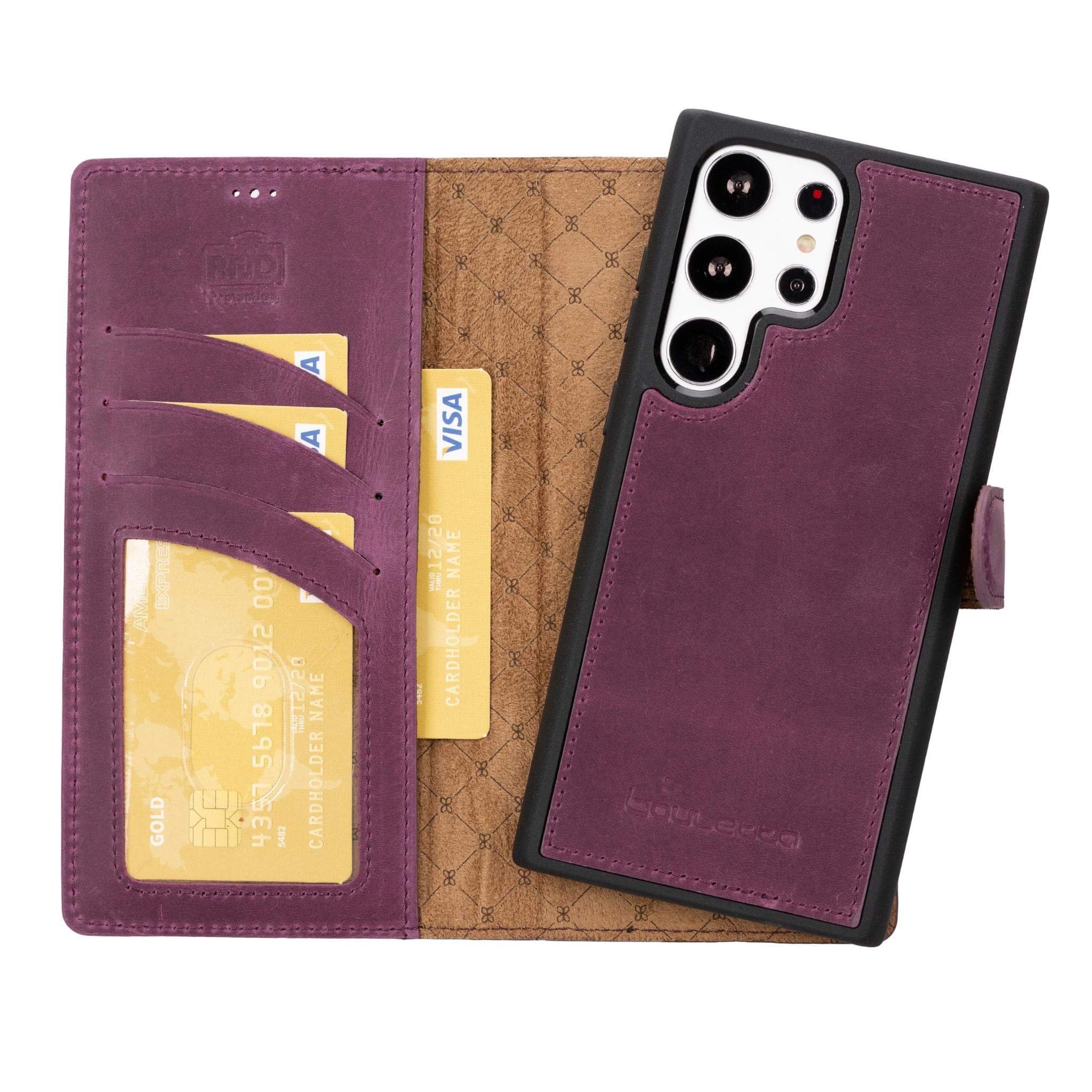 Samsung Galaxy S23 Series Leather Wallet Cases - MW Bouletta LTD