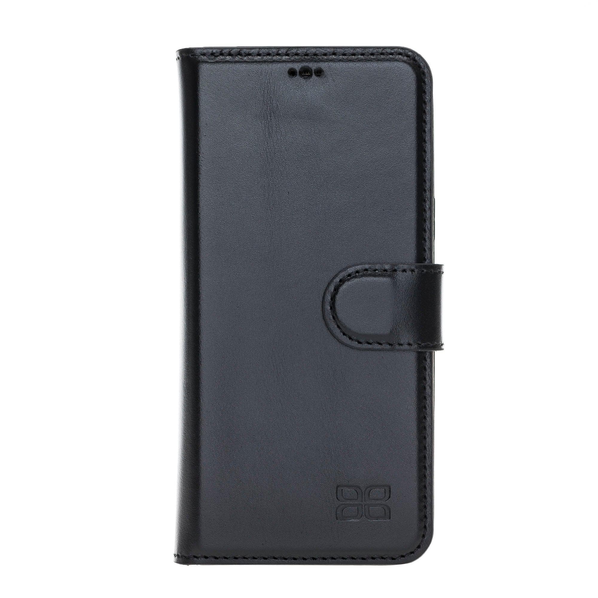 Samsung Galaxy S9 Series Leather Detachble Magic Wallet Case Samsung S9 / Rsutic Black Bouletta