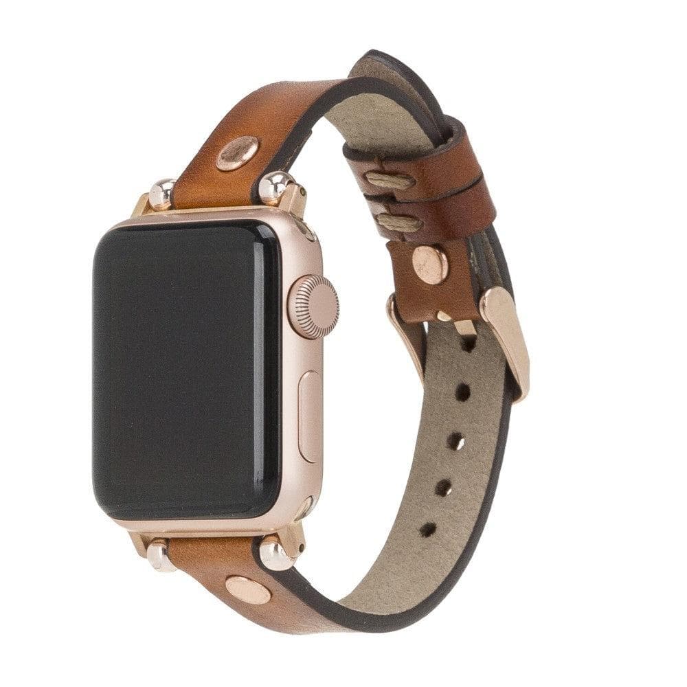 Shibden Ferro Apple Watch Leather Watch Strap Bouletta