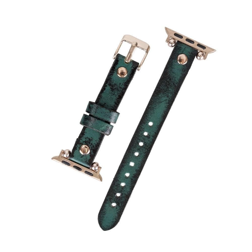 Shibden Ferro Apple Watch Leather Watch Strap Bouletta